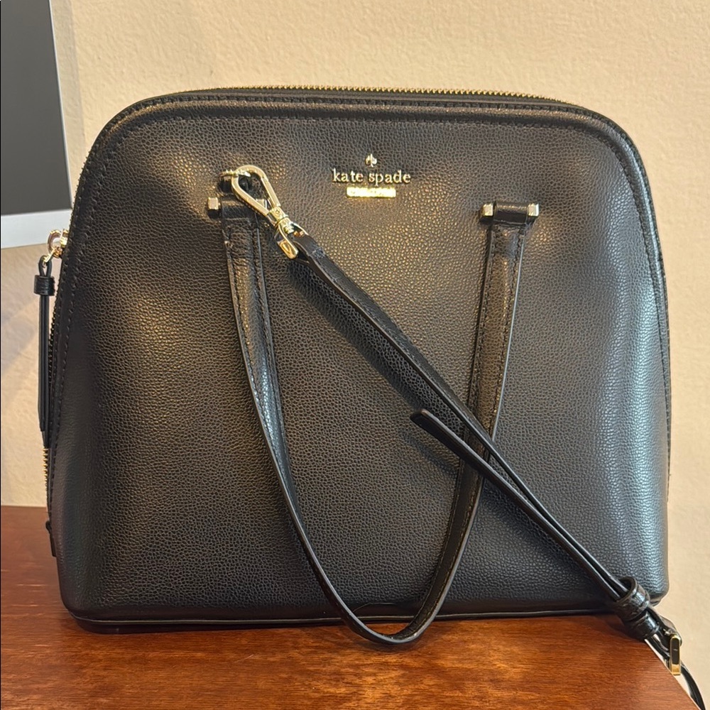 Kate Spade Black Leather Handbag